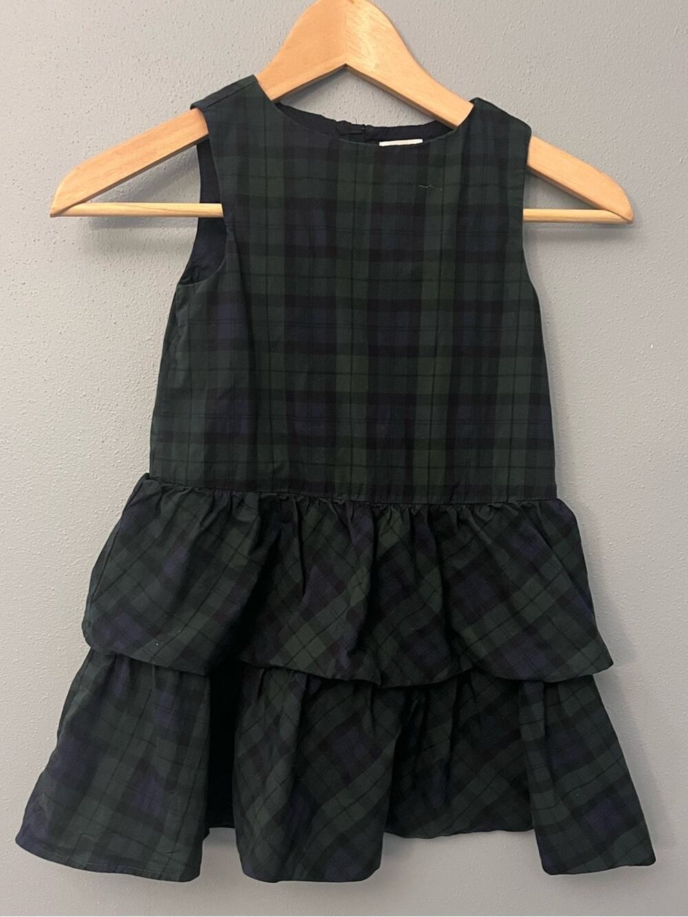 Crewcuts Plaid Tiered Dress